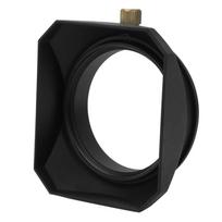 Kvadratinis objektyvo gaubtas-skėtis priedas veidrodiniams fotoaparatams, skaitmeninės vaizdo kameros objektyvo filtras(58 mm) 55MM