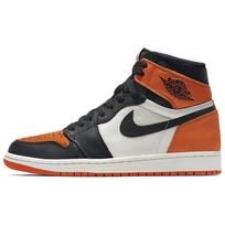 Air Jordan 1 Retro High OG Shattered Backboard 2025 Vyriški sportbačiai Oranžiniai Juodi Balti DZ5485-008 38.5