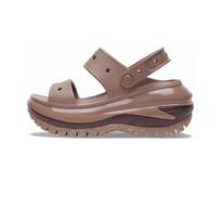 Crocs Classic Light Wheel Storas Padas Paplūdimio Šlepetės Moteriškos šlepetės Latte 207989-2Q9 38-39