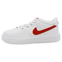 Nike Air Force 1 Low Smūgius sugeriantys Patvarūs vaikiški batai Kūdikių batai Balti 905220-101 22