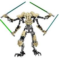 32cm Ksz714 Žvaigždės Žaislas Anime Generolas Robotas Grievous Su Kardžuvės Rankena Kovinė Apranga Modelio Statybinės Detalės Veiksmo Figūrėlė Dovanos