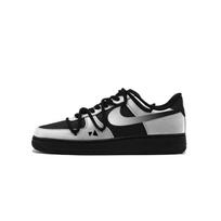 Nike Air Force 1 Sidabrinis Medūza Šilumos ir Atsparumo Dilimui Žemi Kateboardo Batai Unisex Juoda Sidabrinė CW2288-001(Komanda1274-) 40.5