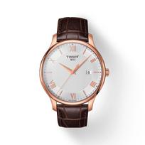 Tissot Odinis dirželis sidabrinis ciferblatas Vyriškas madingas laikrodis T063.610.36.038.00 sidabras