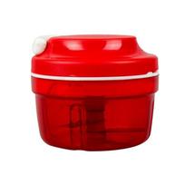 Manual Hand-Pull Vegetable Chopper & Meat Grinder CQ101 raudona