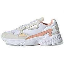 adidas Falcon Glow Pink Moteriški sportbačiai Balti Cloud-White Halo-Amber GV7366 36