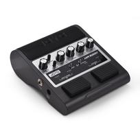 JOYO Elektrinės Gitaros Garsiakalbis Nešiojamas Gitaros Efektorius Stiprintuvas 2x4W Dvigubas Kanalas Dvigubas Efektų Pedalas US Plug juoda