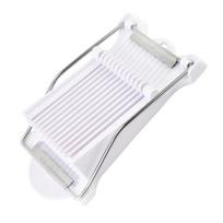 Egg Slicer 12 Lines Stainless Steel Food Slicer Fast Cutting Cheese Mushroom Strawberry Cutter Easy to Use Egg Chopper for Hard Boiled Eggs balta