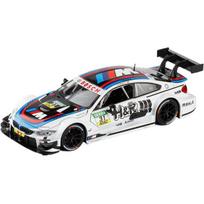1/24 BMW M4 DTM lenktyninis automobilis Laisvai riedantis Aukšto blizgesio Sportinis lenktyninis automobilis Modelis Žaislas Metalinis Lydinys Miniatiūrinė replika balta