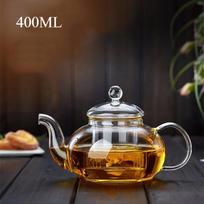 400ml-1600ml Karščiui atsparaus stiklo arbatinukas, virdulys gėlėms, Kung Fu arbatos rinkinys, arbatos sietelis, infuzorius, Puer, Oolong, miežių puodelis, arbatos reikmenys