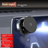 360° reguliuojamas vakuuminis magnetinis telefono laikiklis, tinkamas automobiliams/sporto salėms/veidrodžiams/lygiems paviršiams, be laikiklio su siurbtuku juoda