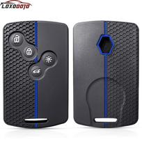 Siliconekey Case Card Cover Holder For Renault Megane 3 2 4 Kadjar Laguna 3 Koleos Clio 4 Captur Scenic 3 Stage Koleos Logan