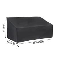 Atsparus vandeniui lauko baldų užvalkalas Sodo terasos Lietaus UV Stalo apsauga Sofos 134x66x89cm