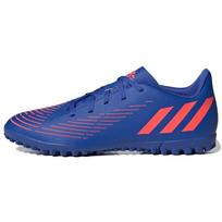 Adidas Predator Edge.4 Šnyrštukai TF (Guminiai smeigės) Neslystantys patvarūs futbolo bateliai Vyriški futbolo bateliai Mėlyni GX7796 40⅔