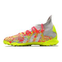 Adidas Falcon X  Freak.3 TF Lightweight Sports Low-Top Kids Football Shoes Kids Football Shoes Gray Red GZ7095 28