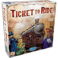 Ticket to Ride stalo žaidimas kelionė per šalį traukiniu nuotykis draugams šeimai strateginiai žaidimai 2-5 žaidėjai, 30-60 minučių žaidimo laikas kortelė