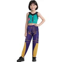 Huntrix KPDH KDPop Rumi Zoey Mira Cosplay Kostiumas Vaikams Mergaitėms Helovino Scenos 3D Spausdintas Raštas Vaidmenų Žaidimo Drabužiai 100cm