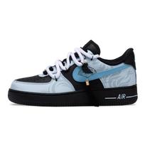 Nike Air Force 1 Feng Lin Neslystantys Atsparūs dilimui Neslystantys Atsparūs dilimui Žemi Kateboard batai CW2288-001(Komanda691-) 38.5