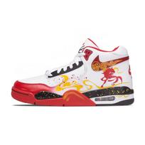 Nike Flight Legacy Stirrup ir Karjeros Sėkmės Amortizacija Vidutinio Aukščio Senoviniai Krepšinio Batai Vyriški Raudoni Balti BQ4212-100(Komanda767-) 40