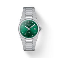 Tissot Stainless Steel Green Dial Men's Fashion Watch T137.210.11.081.00 žalia