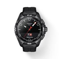 Tissot juodo ciferblato vyriškas madingas laikrodis T121.420.47.051.03 juoda