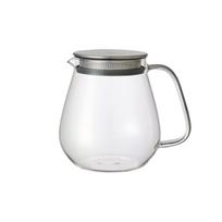KINTO UNITEA 8336 Vieno mygtuko arbatinukas, 720ml, Karščiui atsparus stiklas, Dovana,