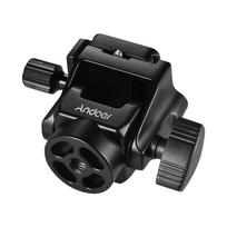 M-12 Monopod pakreipta galvutė Panoraminė galvutė su greito atjungimo plokšte 1pcs quick release plate
