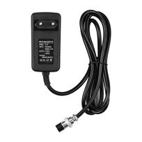 Maišymo pulto maišytuvo maitinimo šaltinis kintamosios srovės adapteris 15 V 230 mA universali 4 kontaktų apvali jungtis, skirta 16 EU Plug juoda