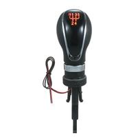 LED automobilio pavarų perjungimo rankenėlė, mechaninė 6 greičių galvos rankenos svirties keitimas, skirtas Vauxhall Opel Buick 5 speed juoda
