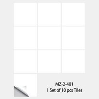 10/15 cm grynai baltų plytelių lipdukas virtuvės Backsplash Aliejui nepralaidus vonios kambario spinta Namų dekoro sienų lipdukas Lipnus meninis paveikslas 10cmX10cmX10pcs