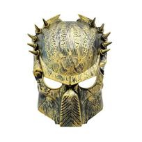 Plėšrūno kaukė Helovino siaubo kaukė Vienišo vilko kaukė Rivet Snap Iron Kaukė Anime Steampunk Cosplaying Kiborgo kaukė Plėšrūno kaukė auksas