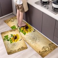 1vnt saulėgrąžų virtuvės kilimėlis nuo nuovargio virtuvės kilimėlis vandeniui nepralaidus neslystantis kilimėlių rinkinys. 40*60cm