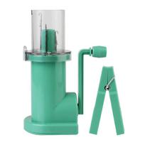 Kūrybinė mezgimo mašina Tricotin Machine Craft Apyrankės Weave Tool Nešiojami rankomis megzti siuvimo priedai Puošti rankomis megzta staklių ritės mezgėja Green blue