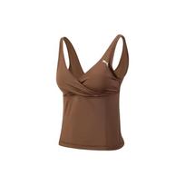 Puma X Pamela Bendradarbiavimas Moteriška Treniruočių Serija Vienspalvis Gilus V Formos Sportinis Liemenukas Moteriški Apatiniai Ruda 523062-05 XL