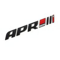 3D APR Automobilio Lipdukai Auto Ženklelis Emblema Lipdukas APR Stage Logotipui A-u/di A4L Q5 S5 Volk/swa-gen Golf R6 7 S/cirocco R20 GTI Stilius juoda