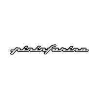 Automobilio stiliaus pininfarina disegno Automobilio sparno Durų bagažinės Lipdukas Emblema Ženklelis Lipdukas TIBURON