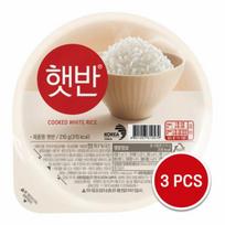 CJ mikrobangų krosnelėje paruošiami greitai paruošiami ryžiai Hetban - Balti ryžiai Originalus dydis 210g (2 Parinktys) 3PCS red
