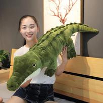 90/120cm Iškamša Tikroviškas Aligatorius Pliušinis Žaislas Simuliacinis Krokodilas Lėlės Kūrybinga Pagalvė Vaikams Kalėdinės Dovanos 90cm