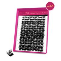 Veyesbeauty Muse Kuokelių Blakstienos Purios Individualios Blakstienų Priauginimai 3D Sluoksniuotas Tūris 126 Kuokeliai 10-18mm Lash Tray juoda