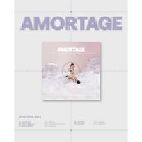 (LP vinilas) JISOO (JUODAS RAUSVAS) AMORTAGE Mini Albumas PINK VER.