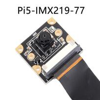 Raspberry Pi 5-os kartos kamera: IMX219 8MP, 79.3/120° FOV, su 20 cm MIPI-CSI kabeliu