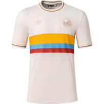 Adidas Kolumbija 24 metinių marškinėliai Kreidos baltumo Vyriški viršutiniai drabužiai IT2743 2XL