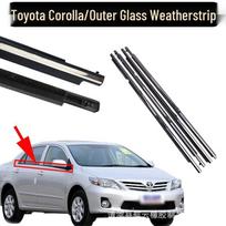 Toyota Corolla 2004-2018 Durų Langų Stiklo Vandens Sandarinimo Juosta Corolla 2014-2018 Black