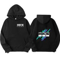 Japonijos JDM Modified Car HKS ENDLESS Hoody Moterims Vyrams Spausdintas Hoody Laisvas Kasdienis Hoody Megztinis Unisex Ilgomis Rankovėmis Megztinis XS juoda