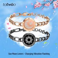Totwoo išmani porų apyrankė: Dovana meilei per atstumą Valentino dienai. Sun & Moon Stellar Bead Bracelet - Coexist