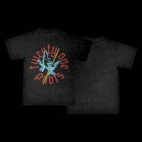 Rock Band Twenty One Pilots Vintage Washed Oversized T-shirt Men Women Fashion Hip Hop T-shirts Cotton Casual T Shirt Streetwear L