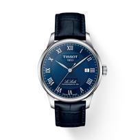Tissot Odinis dirželis mėlynas ciferblatas Vyriškas madingas laikrodis T006.407.16.043.00 mėlyna