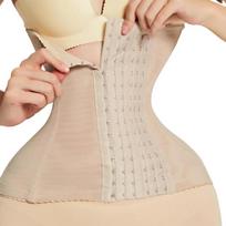 Hot Women Slimming Waist Area Trainer Belt Shapewear Tummy Adjustment Belly Cincher Entire Body Shaper Fat Compression Girdles Faja Firm Corset M juoda