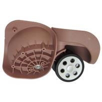 1 pair A191 Replacement Luggage Wheels Repair Accessories Universal Luggage Wheel for Travel Suitcase Luggage rožinio aukso spalvos