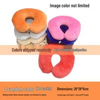 Cute Cartoon Neck Pillow for Travel - U-Shaped Cervical Support for Airplane & Train Nap 26*30cm