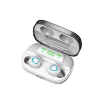 Naujausios 8D erdvinio garso TWS ausinės belaidės Bluetooth 5.0 stereo ausinės 3500mAh balta
